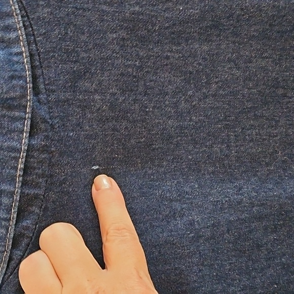 Vintage Alfred Dunner Denim Blazer Jacket - Picture 11 of 12